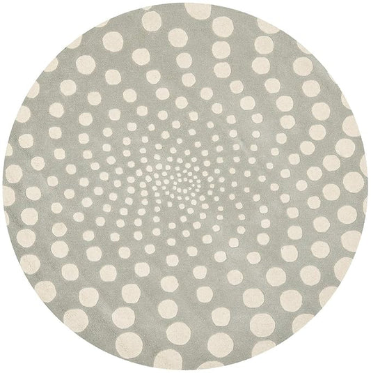 Velvezza Round Hand Tufted Carpet & Rug