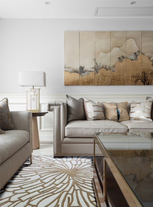 Canvas Hand Tufted Carpet & Rug