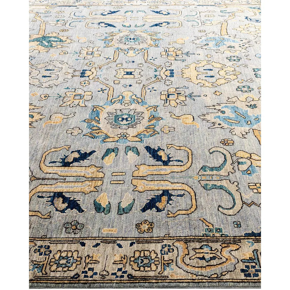 Cerulean Hand Tufted Carpet & Rug