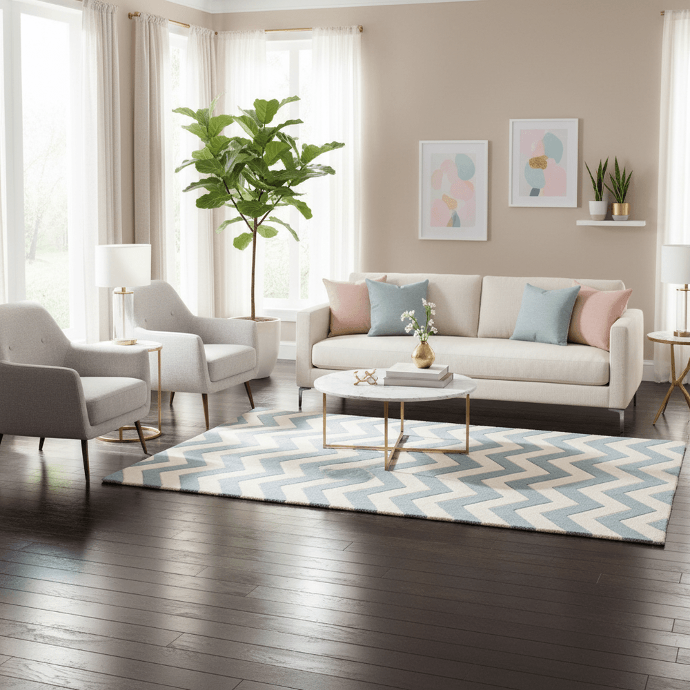 Sunkhoo Hand Tufted Runner Carpet & Rug