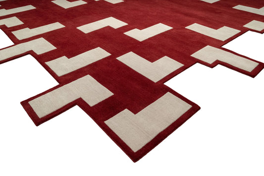 Noreva Irregular Hand Tufted Carpet & Rug