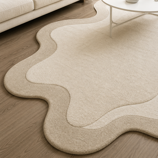 Unique Irregular Hand Tufted Carpet