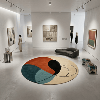 Havenla Round Hand Tufted Carpet