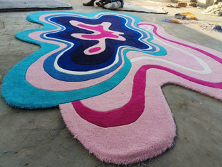 Driftwood Irregular Hand Tufted Carpet