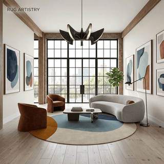 Grandeur Round Hand Tufted Carpet