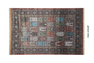 Mahrou Persian Silk Carpet & Rug