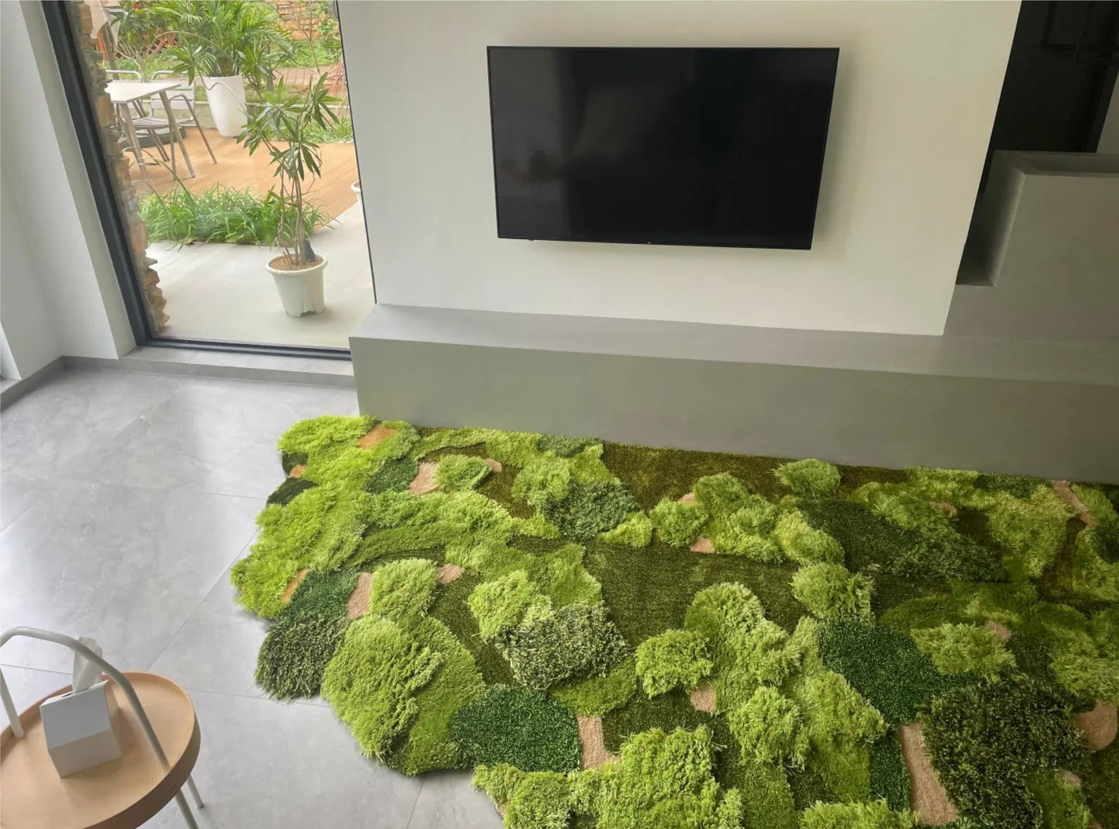 Glow Moss Hand Tufted Carpet & Rug
