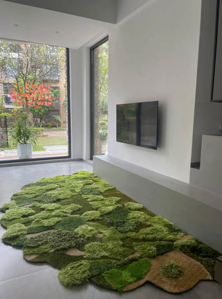 Glow Moss Hand Tufted Carpet & Rug