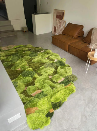 Glow Moss Hand Tufted Carpet & Rug