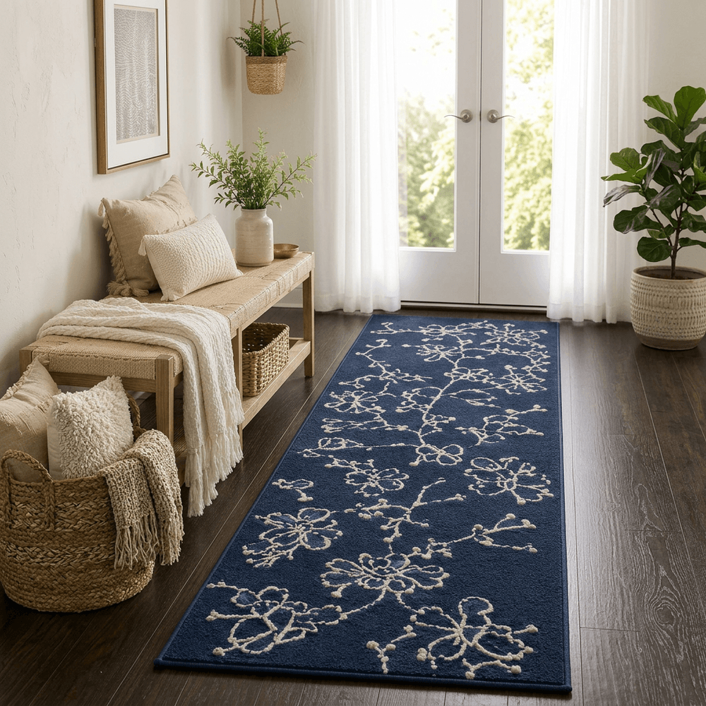 Kimono Hand Tufted Runner Carpet & Rug