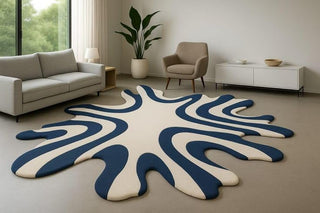 Uverix Irregular Hand Tufted Carpet