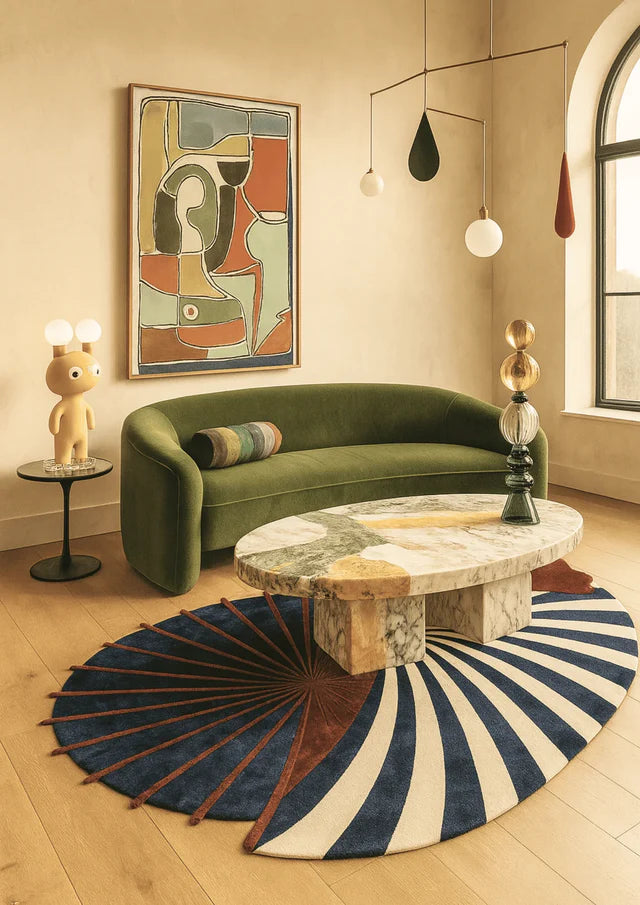 Xiro Irregular Hand Tufted Carpet & Rug