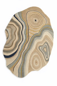 Marble Irregular Hand Tufted Carpet