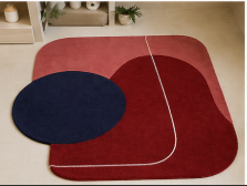 Galvex Irregular Hand Tufted Carpet