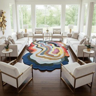 Granite Irregular Hand Tufted Carpet