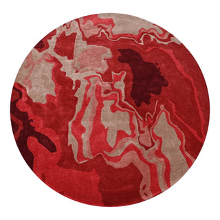 Zenvira Round Hand Tufted Carpet