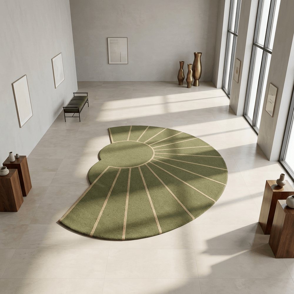 Aether Irregular Hand-Tufted Carpet