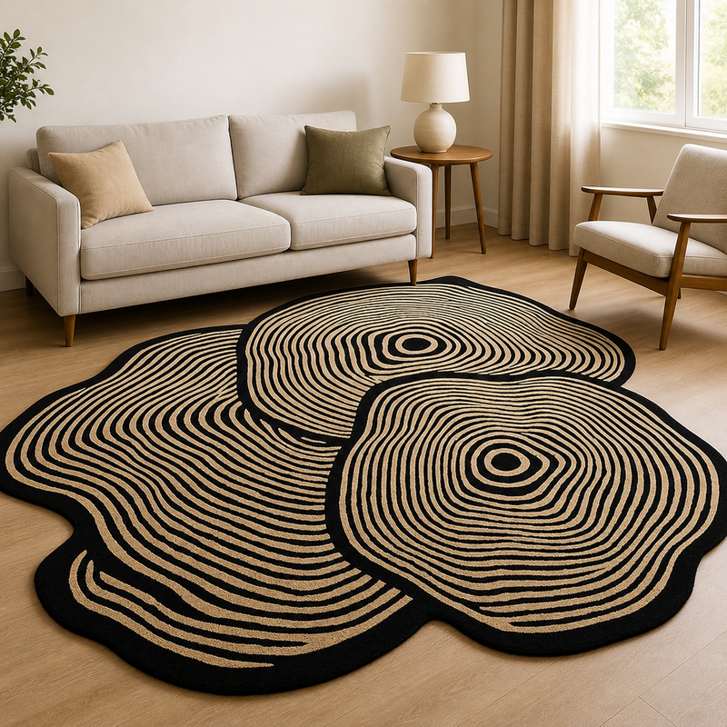 Xovira Irregular Hand Tufted Carpet