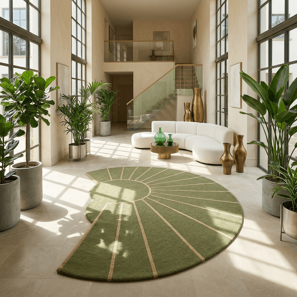 Aether Irregular Hand-Tufted Carpet