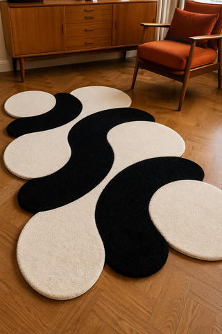 Cozy Irregular Hand Tufted Carpet