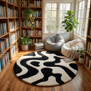 Botanica Round Hand Tufted Carpet