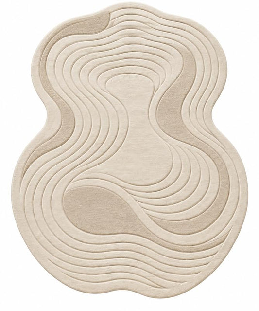Zelora Irregular Hand Tufted Carpet & Rug