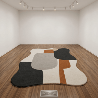 Orliska Irregular hand tufted carpet & Rug