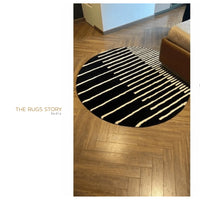 Tanviro Round Hand Tufted Carpet
