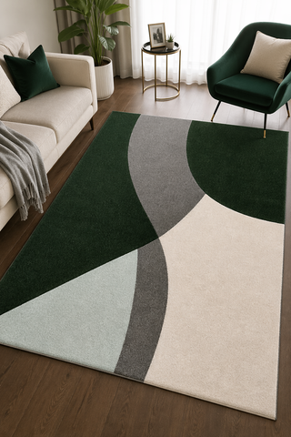 Minimalist Irregular Hand Tufted Carpet