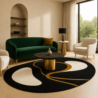 Zivaro Irregular Hand Tufted Carpet