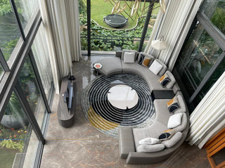Floranoir Round Hand Tufted Carpet