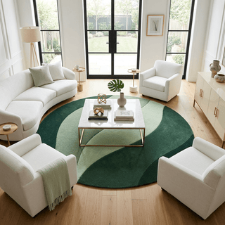 Artisan Round Hand Tufted Carpet