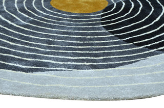 Floranoir Round Hand Tufted Carpet