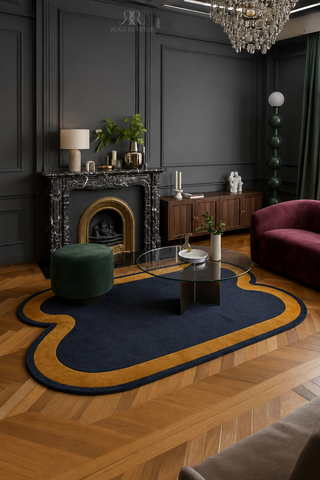 Oblique Irregular Hand-Tufted Carpet