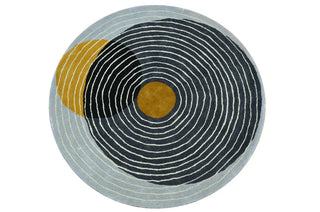 Floranoir Round Hand Tufted Carpet