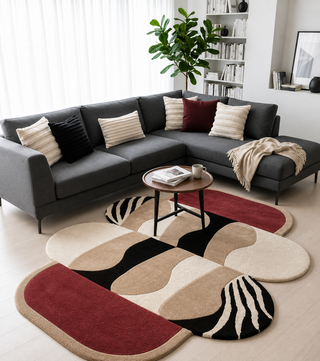 Arzelo Irregular Hand Tufted Carpet