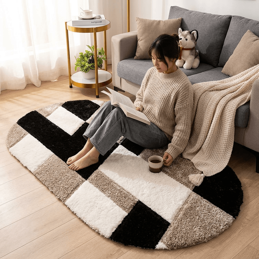 Zenvanta Irregular Hand Tufted Carpet