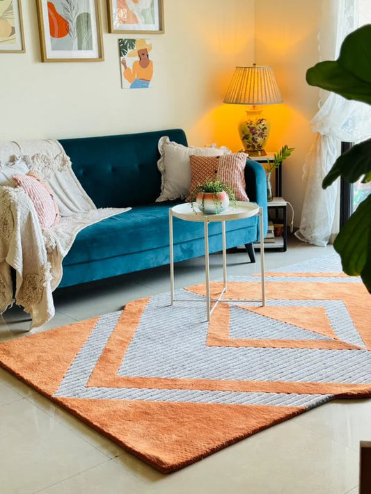 Oria Irregular Hand Tufted Carpet & Rug