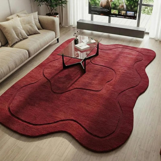 Olivara Irregular Hand Tufted Carpet & Rug
