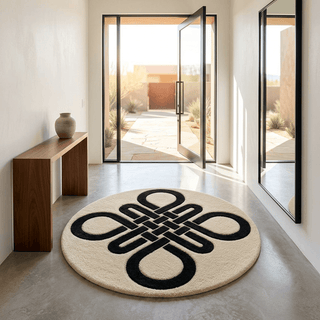 Zenith Round Hand Tufted Carpet