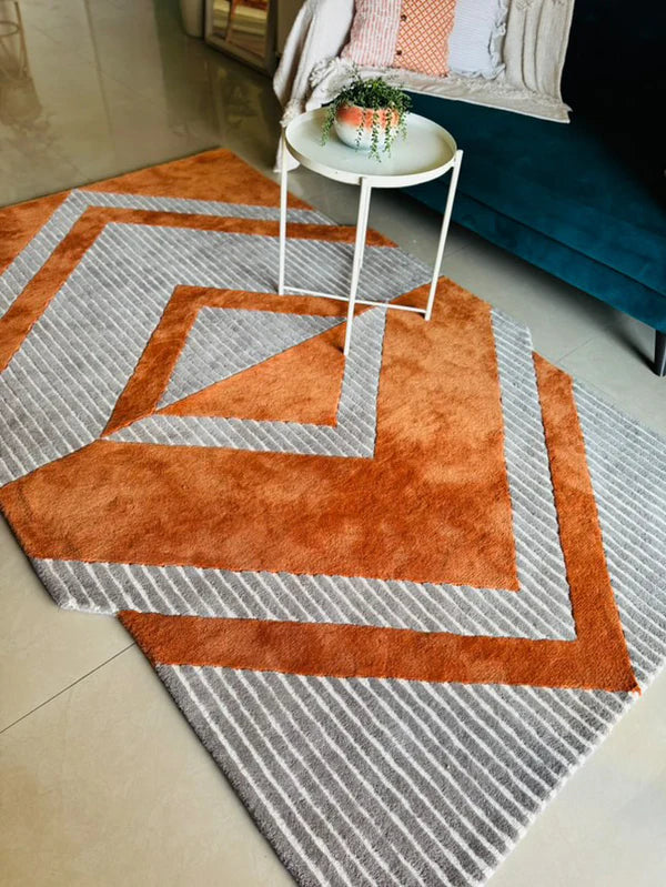 Oria Irregular Hand Tufted Carpet & Rug
