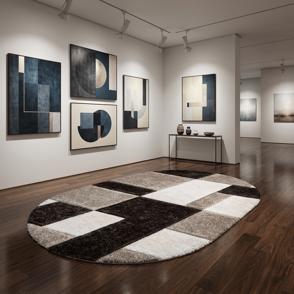 Zenvanta Irregular Hand Tufted Carpet