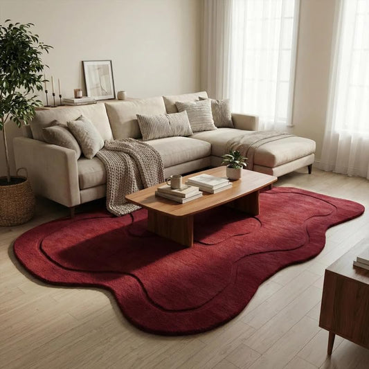 Olivara Irregular Hand Tufted Carpet & Rug