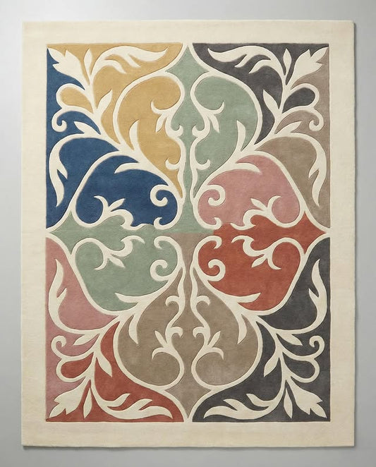 Linen Hand Tufted Carpet & Rug