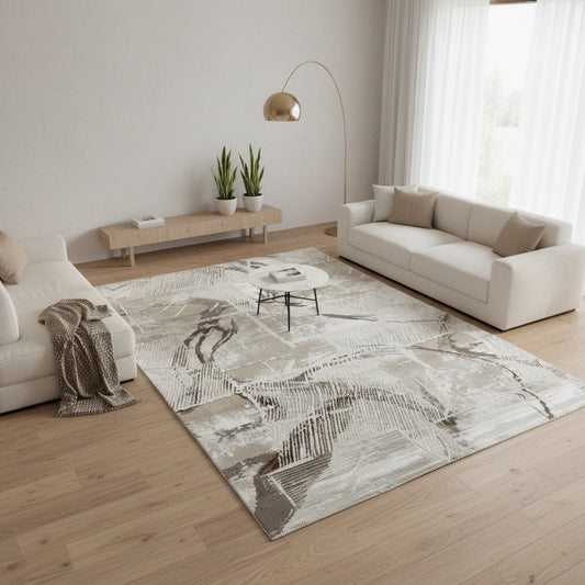 Duskline Modern Carpet & Rug 6.6x9.9
