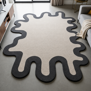 Secretyne Irregular Hand Tufted Carpet