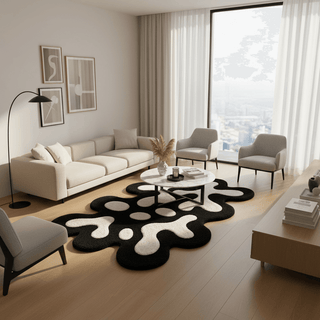 Chic Irregular Hand Tufted Carpet