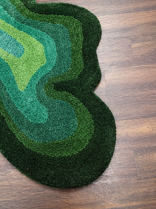 Cedar Irregular Hand Tufted Carpet