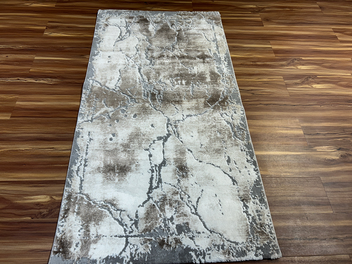 Cobalt Modern Carpet & Rug 2.7x5.1