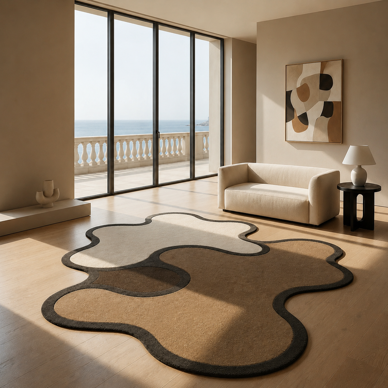 Quietyy Irregular Hand Tufted Carpet